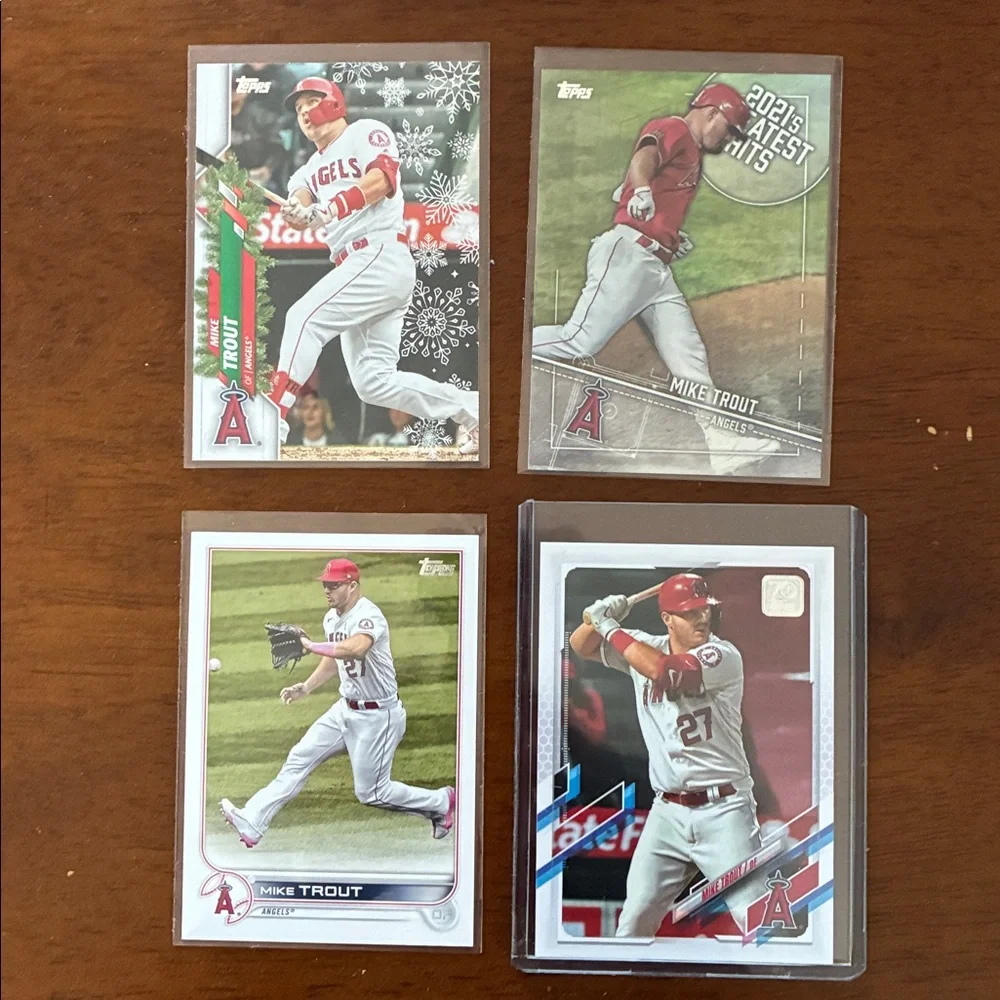 16 Card Mike Trout Lot - Picture 3 of 8